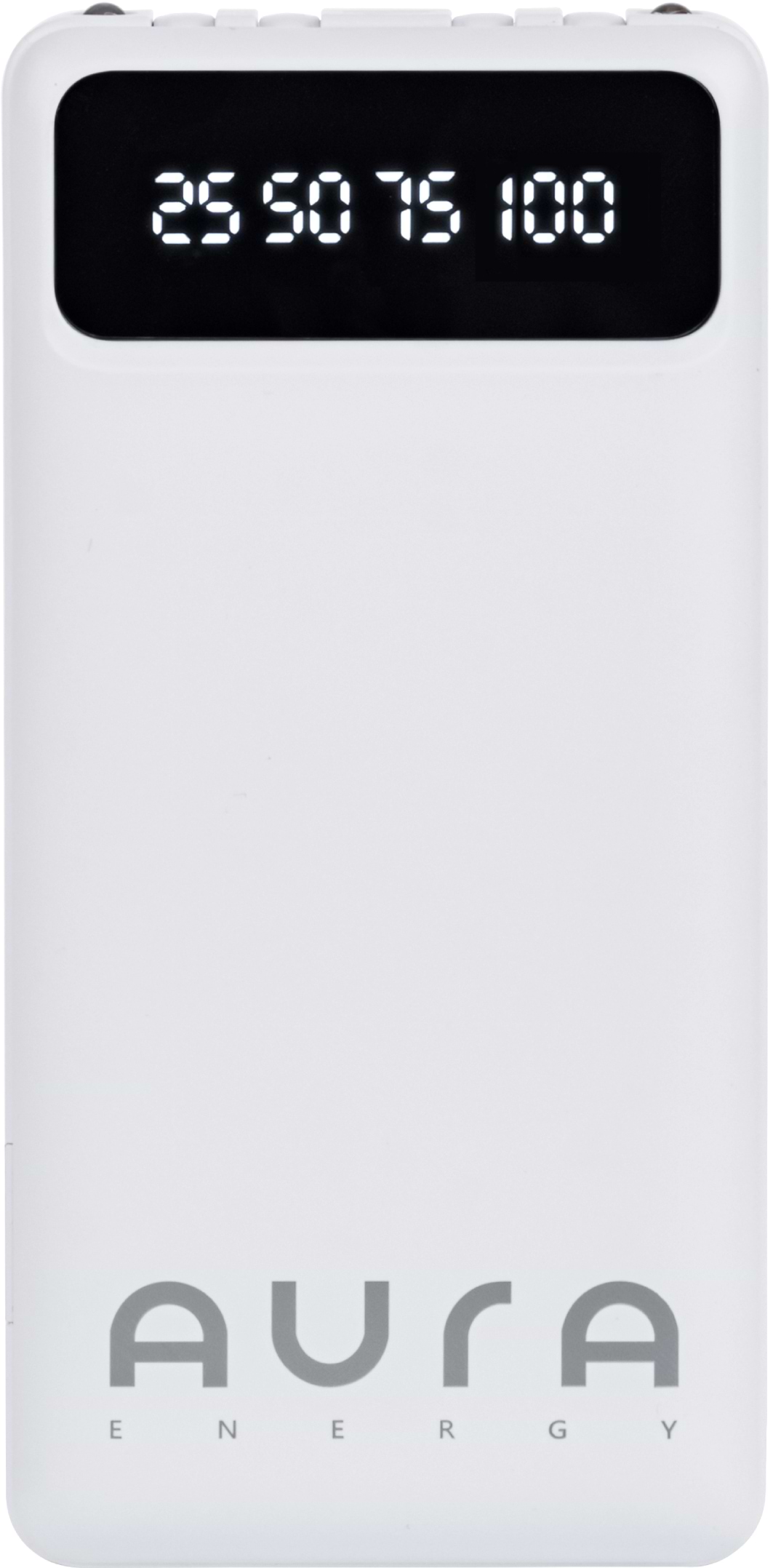 Батарея мобильная Aura NRG10 10000 mAh White (PBANRG10W) - Фото 1