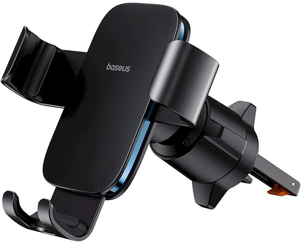 Фото - Автодержатель Baseus Metal Age 3 Gravity Car Mount Air Vent Version Cluster Black (C40467600111-00)
