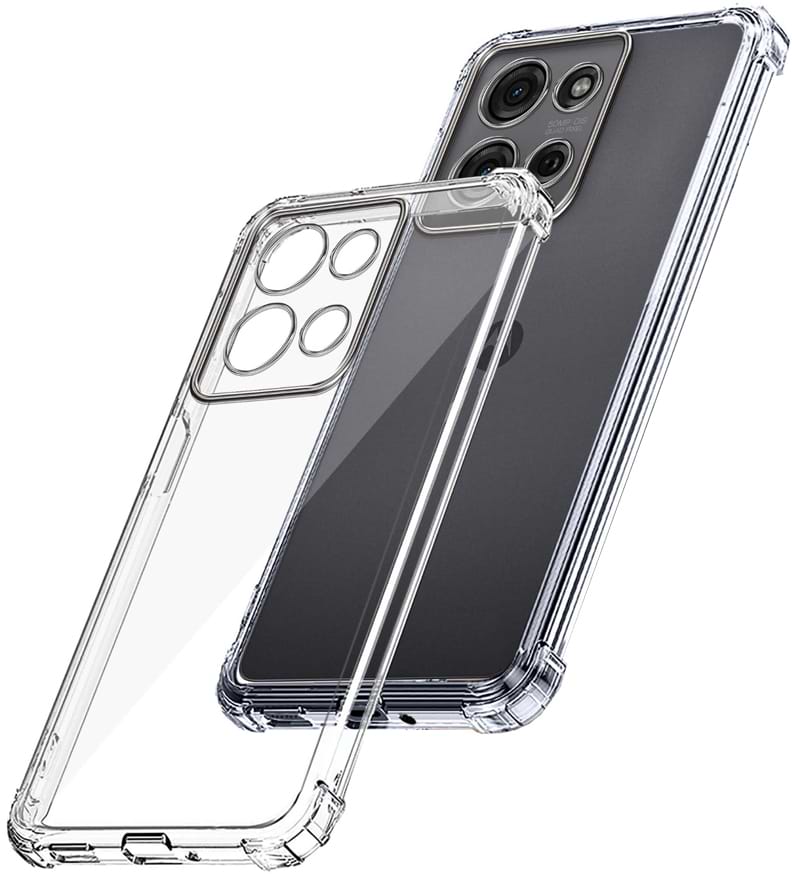 Чехол для смартфона BeCover Anti-Shock for Motorola Moto G75 Clear (712781) - Фото 1