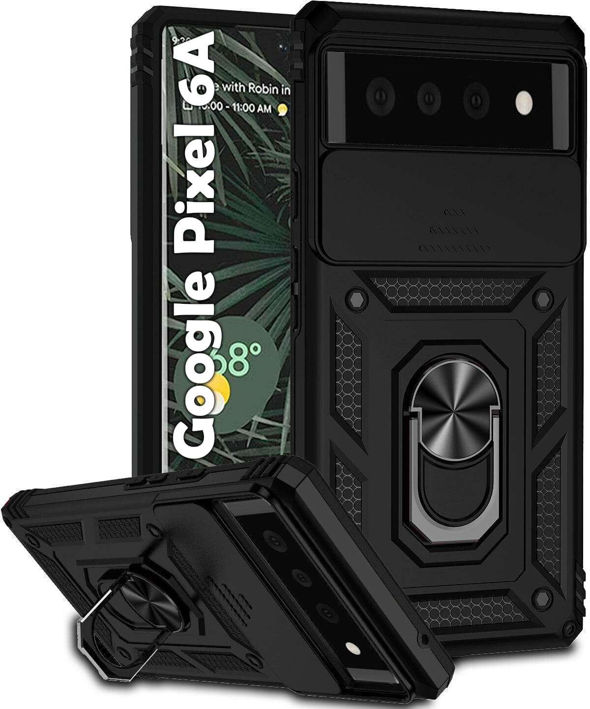 Чохол для смартфону BeCover Military for Google Pixel 6A Black (708824) - Фото 1
