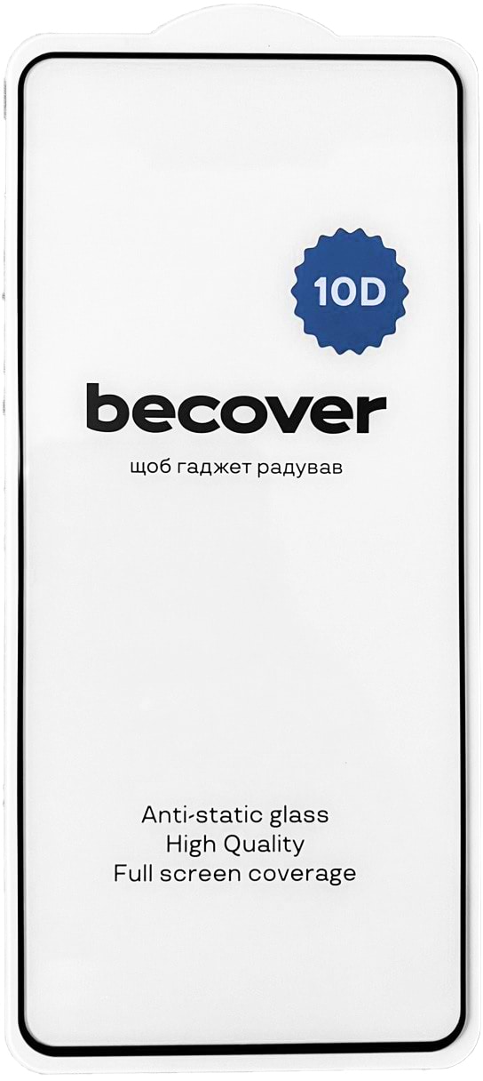 Фото - Защитное стекло для смартфона BeCover Realme C65 10D Black (711833)