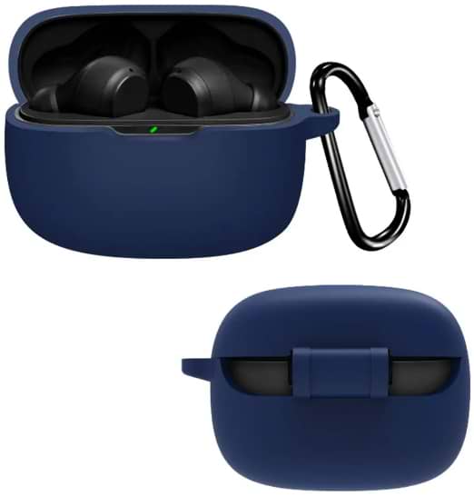 Фото - Чохол для навушників BeCover Silicon for JBL Wave Beam TWS Deep Blue (710190)