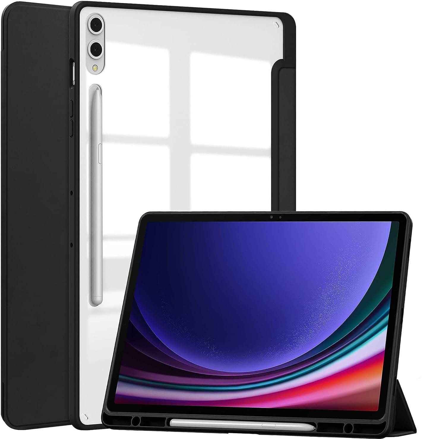 Чехол для планшета BeCover Soft Edge for Samsung Galaxy Tab S9 Plus (SM-X810/SM-X816)/S9 FE Plus (SM-X610/SM-X616) 12.4" (710404)