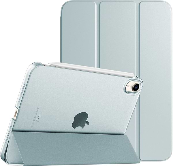 Фото - Чохол для планшету BeCover Tri Fold Hard for Apple iPad Mini 7 2024 Light Blue (712453)