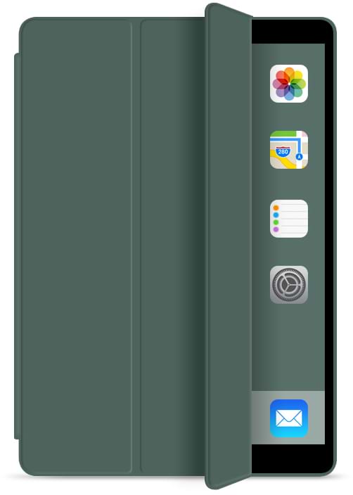 Фото - Чохол для планшету BeCover Tri Fold Soft TPU for Apple iPad mini 6 2021 Dark Green (706721)