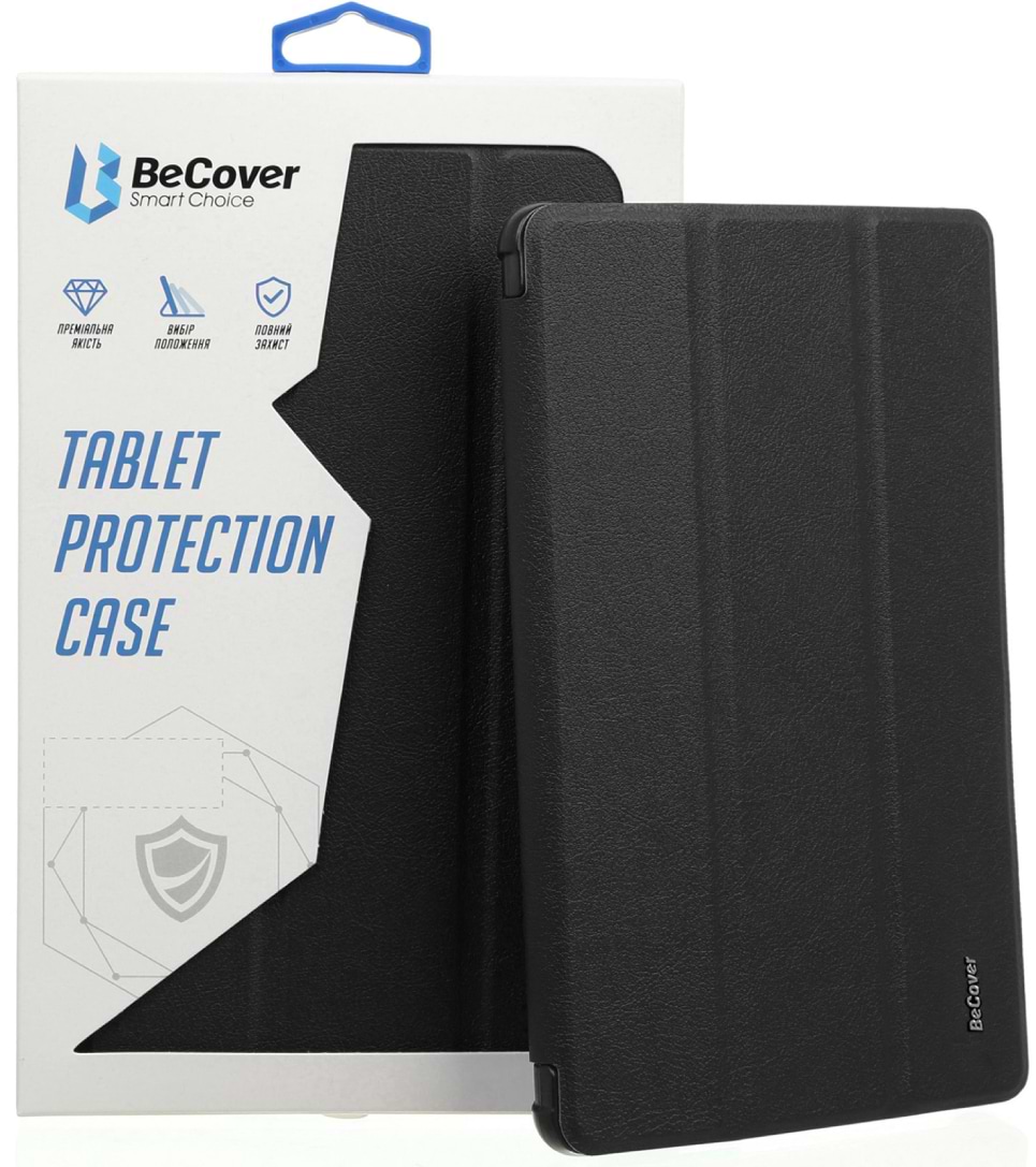 Чехол для планшета BeCover Tri Fold Soft TPU Silicone for Apple iPad 10.2 2019/2020/2021 Black (706881)