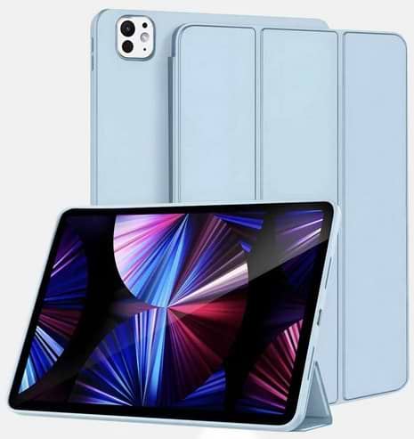 Фото - Чехол для планшета BeCover Tri Fold Soft TPU Silicone for Apple iPad Pro 13'' M4 2024 Light Blue (711753)