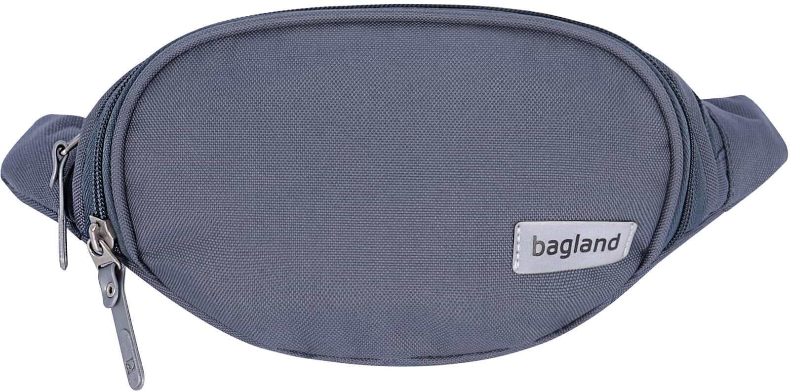 Поясна сумка Bagland Bella 2 л 321 Сірий - Фото 1