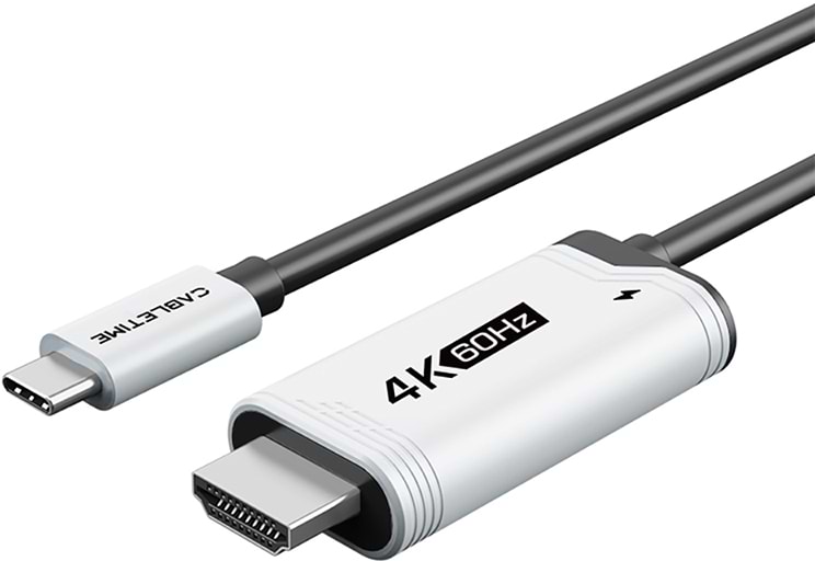 Кабель Cabletime USB Type-C (M) HDMI (M) 2 м (CC17L)