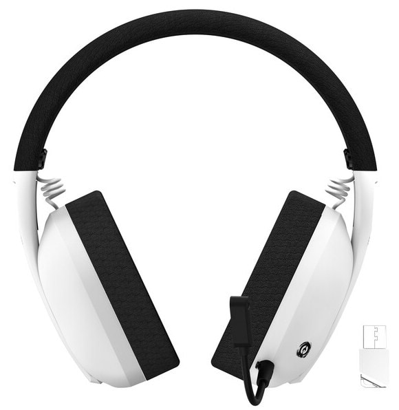 Фото - Гарнітура бездротова ігрова Canyon Ego GH-13 Wireless Gaming 7.1 White (CND-SGHS13W)