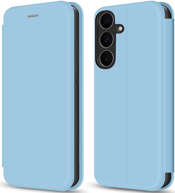 Фото - Чехол для смартфона MAKE Flip for Samsung S25 FE, Ice Blue (MCP-SS25FEIB)