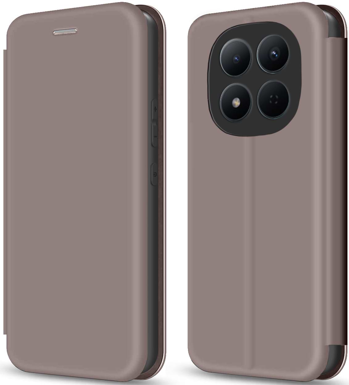 Чехол для смартфона MAKE Flip for Xiaomi Redmi Note 15 Pro, Titanium 4G (MCP-XRN15PTN)