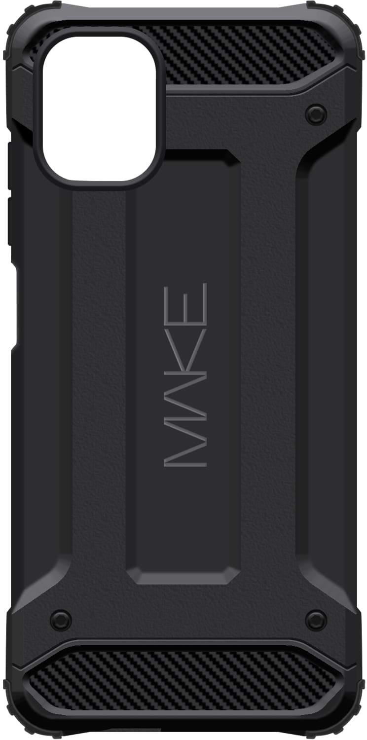 Чохол для смартфону MAKE Panzer for Samsung A07, Black (MCN-SA07BK) - Фото 1
