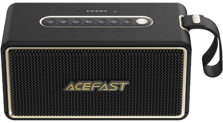 Портативна акустика AceFast K3 Max Black (6974316285038) - Фото 1