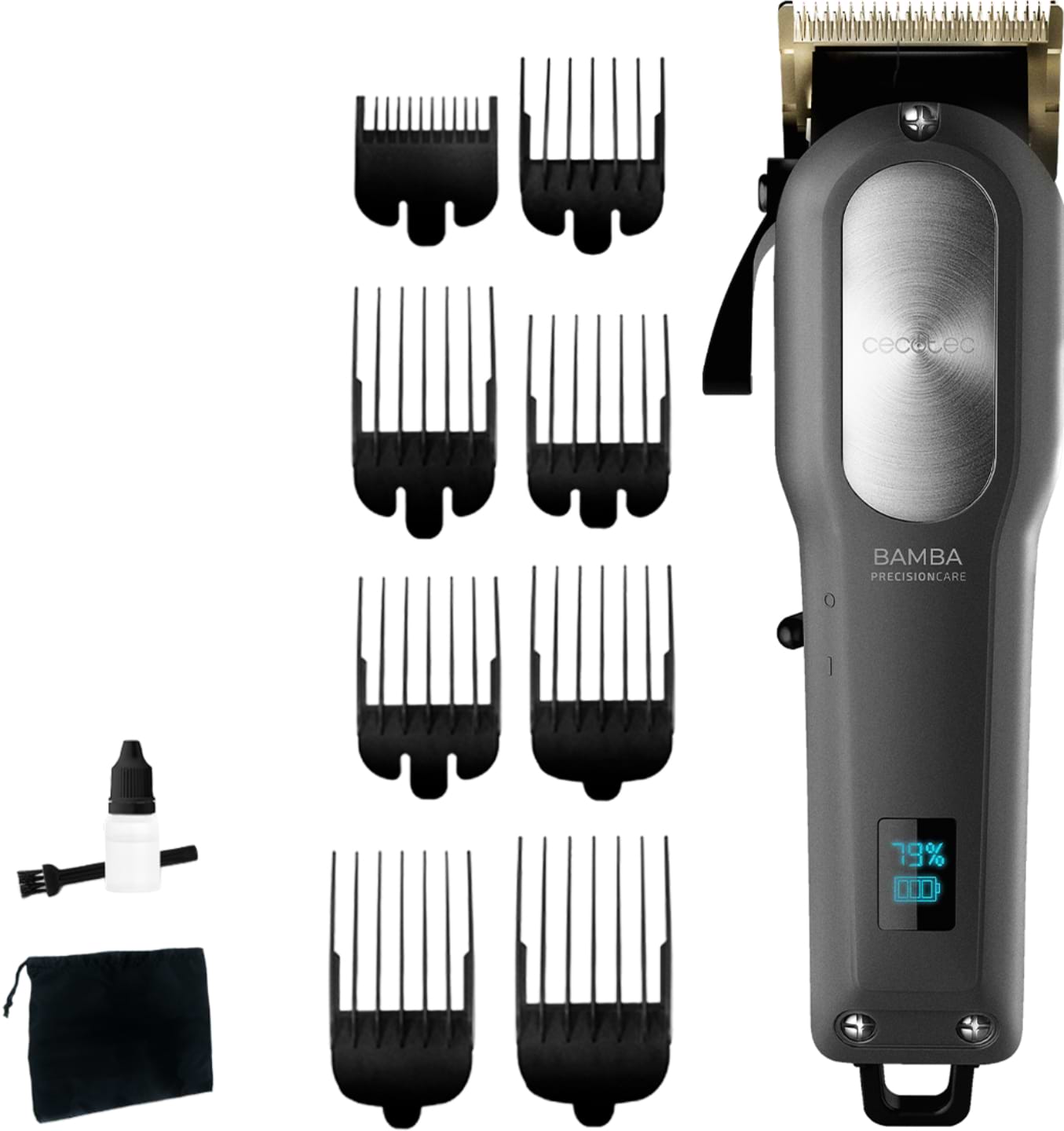 Машинка для стрижки волосся Cecotec Bamba PrecisionCare ProClipper Titanium Go (04218) - Фото 1