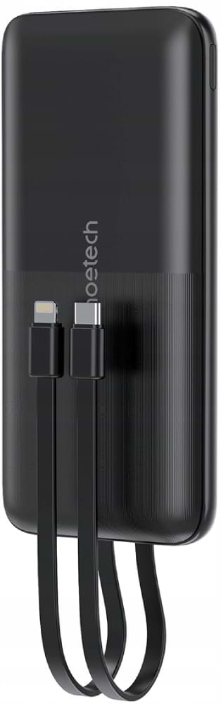 Батарея мобильная Choetech 10000mAh 22,5W Black (B654-BK) - Фото 1