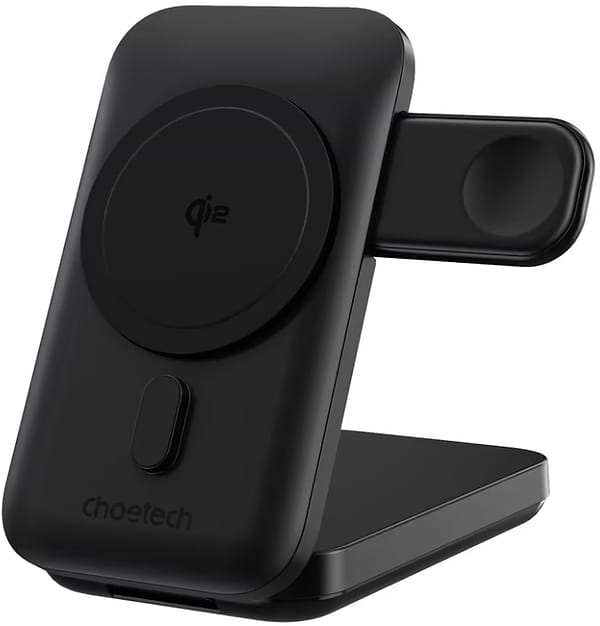 Фото - Батарея мобильная Choetech Magnetic Wireless 10000mAh 20W Black (B750-CCBK)