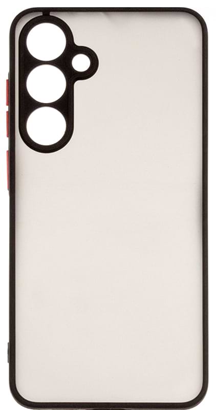 Чохол для смартфону Colorway Smart Matte Samsung Galaxy S24FE Black (CW-CSMSG721-BK) - Фото 1