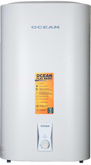 Водонагреватель OCEAN Flat RZB80M ET+DT BASIC - Фото 1