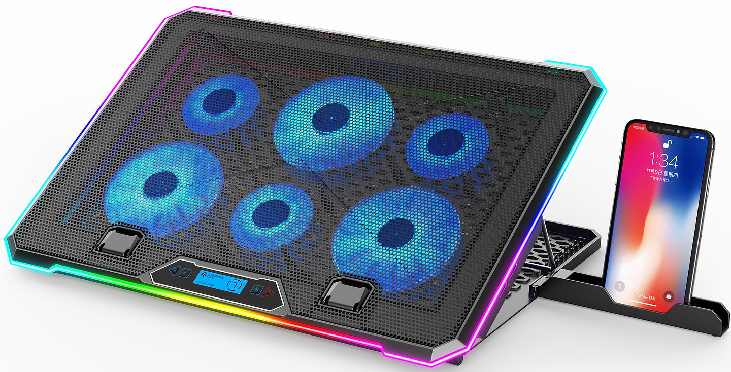 Подставка под ноутбук охлаждающая GamePro CP940 Black - Фото 1