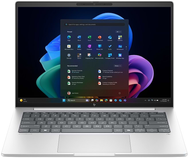 Ноутбук HP EliteBook 8-G1a (CU0G1ET) Silver - Фото 1