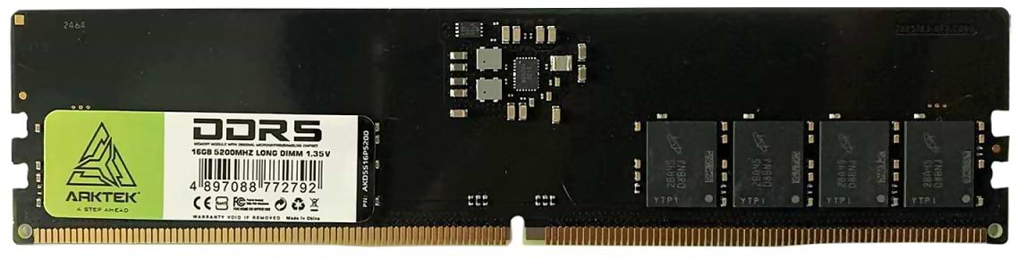 Память DDR Arktek DRAM DDR5 16GB 5200MHz (AKD5S16P5200)
