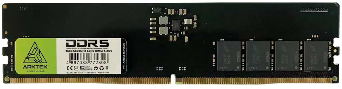 Память DDR Arktek DRAM DDR5 16GB 5600MHz (AKD5S16P5600)
