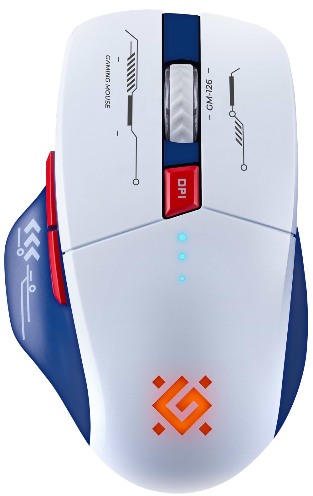 Мышь беспроводная игровая Defender Tisa GM-126 (52126) - Фото 1
