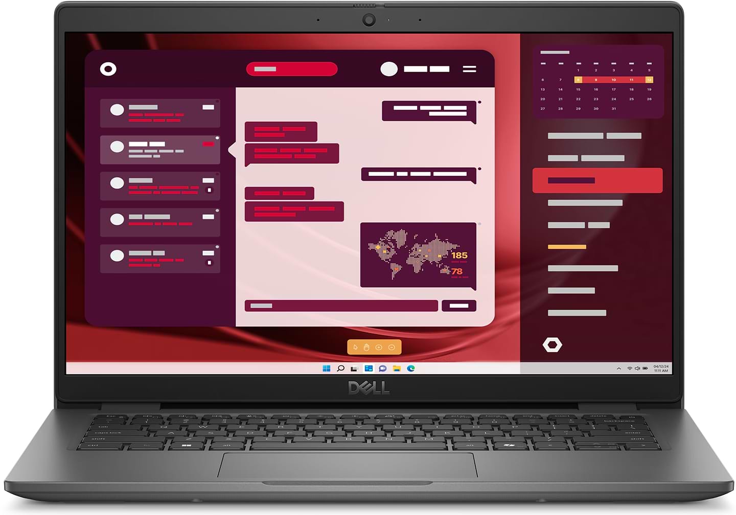 Ноутбук Dell Latitude 3450 (N010L345014UA_WP) Gray - Фото 1
