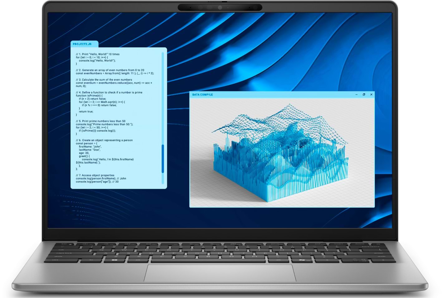 Ноутбук Dell Latitude 5455 (N001L5455UA_WP) Gray - Фото 1