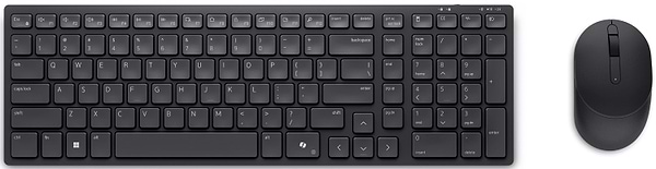 Фото - Клавіатура + миша бездротова Dell Pro Compact Silent Keyboard and Mouse KM555 Ukrainian (580-BBWJ)