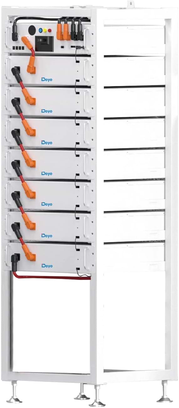 Система зберігання енергії Deye BOS-A7, 53.76kW, 268.8V, 200Ah, LiFePO4, HVB1000V, RACK