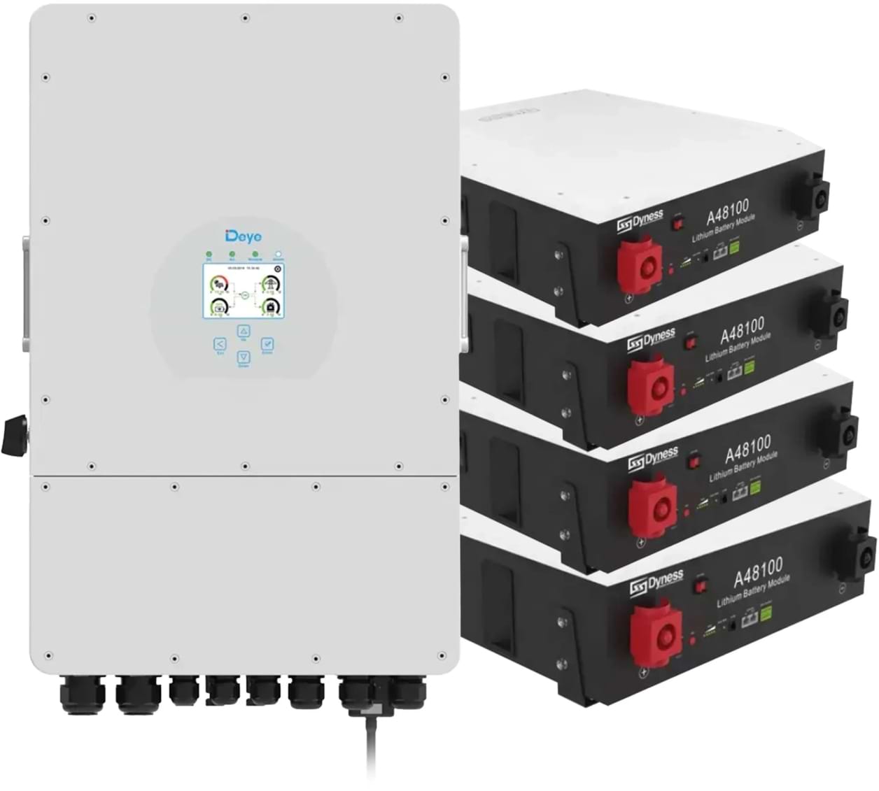 Система хранения энергии Deye SUN-12K-SG04LP3-EU-4DY19.2K-LFP-W