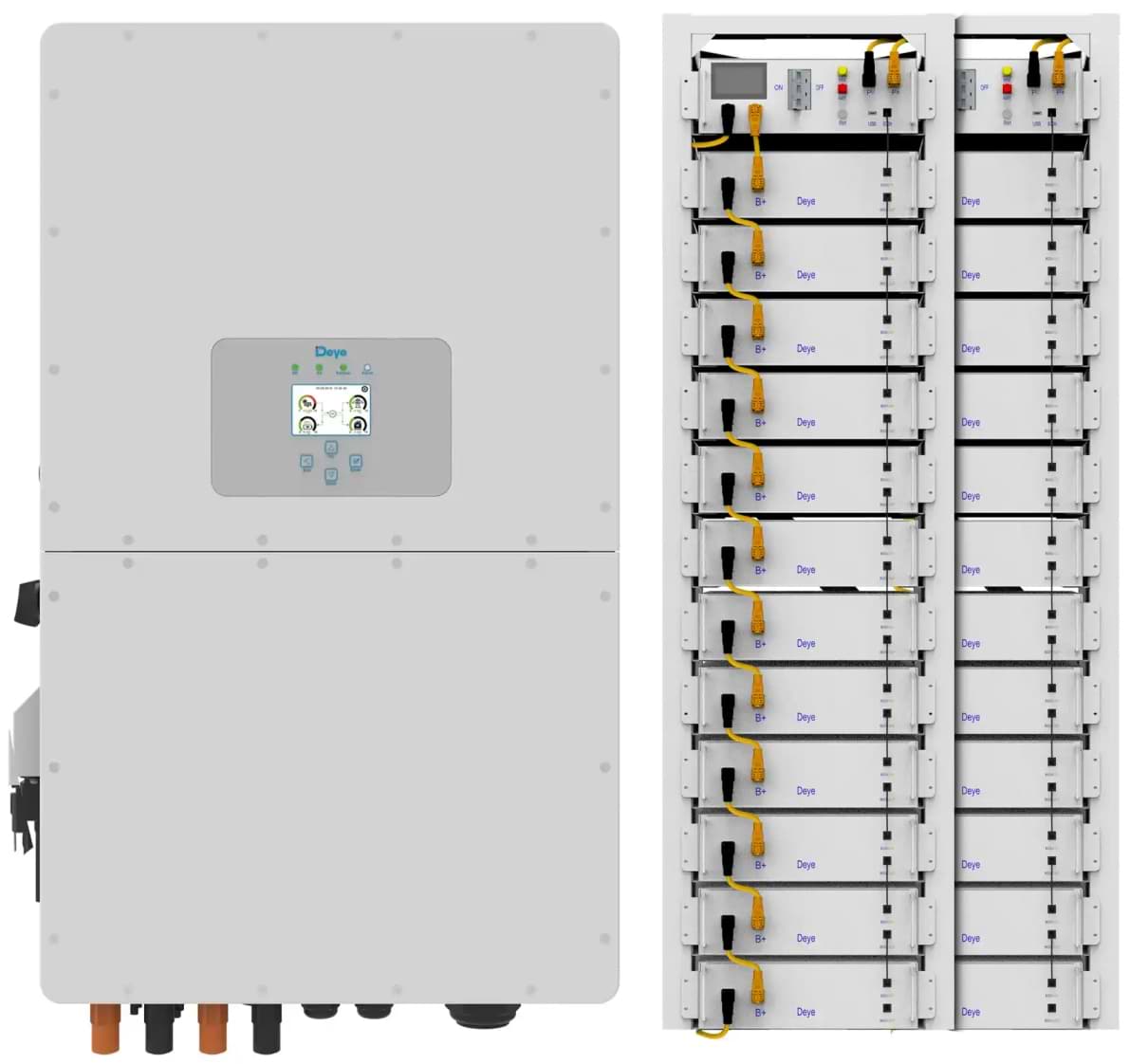 Система хранения энергии Deye SUN-50K-SG01HP3-EU-BM4-2BOS-G12-122.88kW-LFP