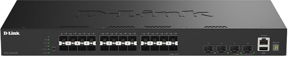 Коммутатор локальної мережі (Switch) D-Link DGS-1530-28S