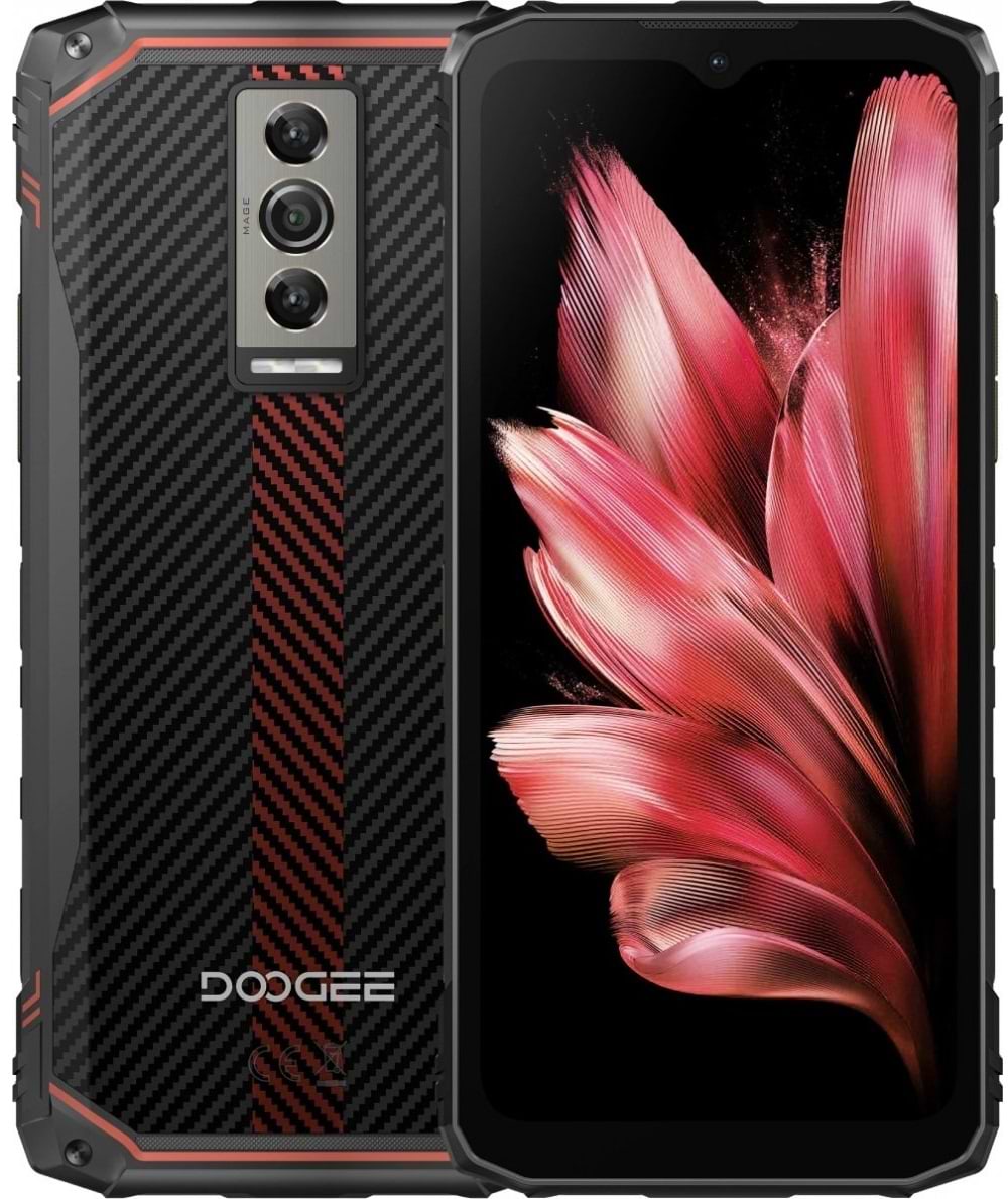 Смартфон Doogee Blade 10 4/128GB Black/Red - Фото 1