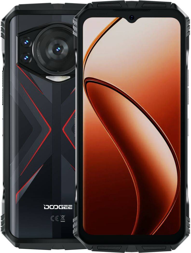 Смартфон Doogee S118 8/512Gb Black-Red - Фото 1