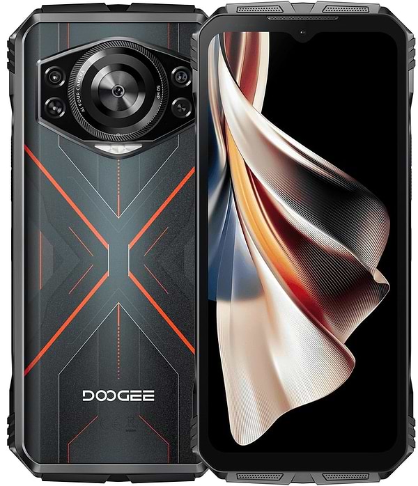 Фото - Смартфон Doogee S Cyber 8/256GB Black/Red