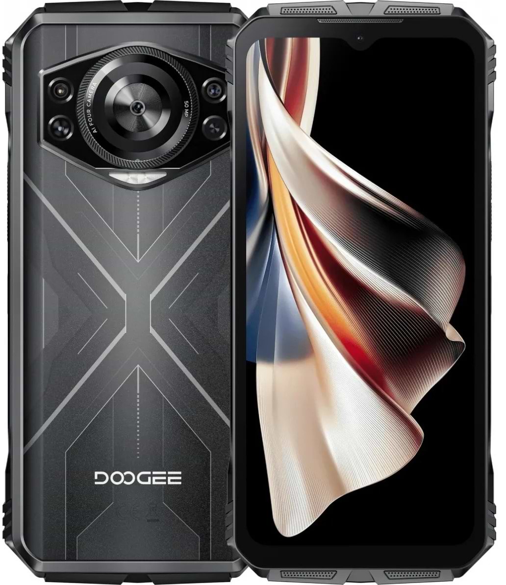 Смартфон Doogee S Cyber 8/256GB Black/Silver - Фото 1