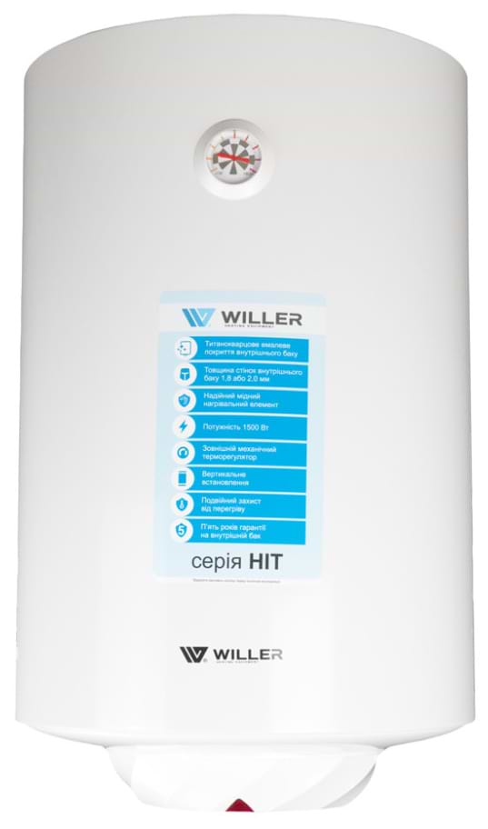 Фото - Водонагреватель Willer EV80R HIT