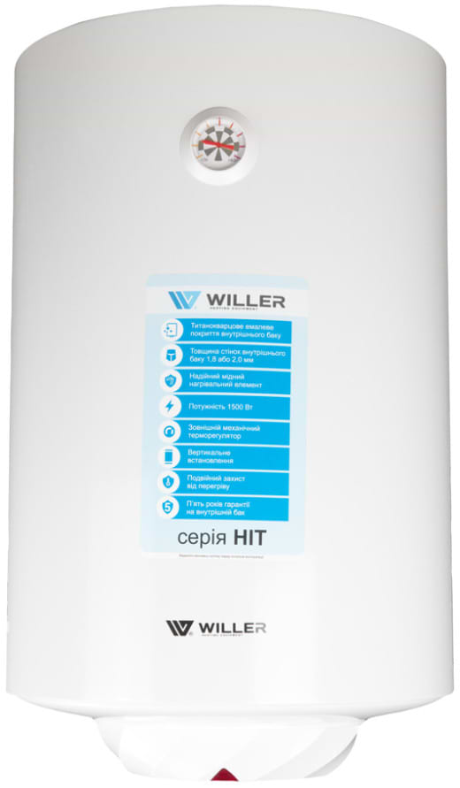 Фото - Водонагреватель Willer EV100R HIT
