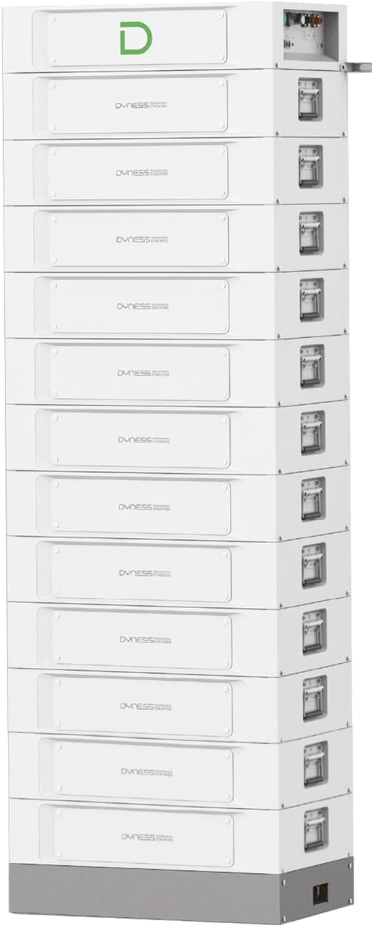Батарея для сонячного інвертора Dyness STACK100-12 12xS51100, 61.44kW, 614.4V, 100Ah,LiFePO4, SBDU100