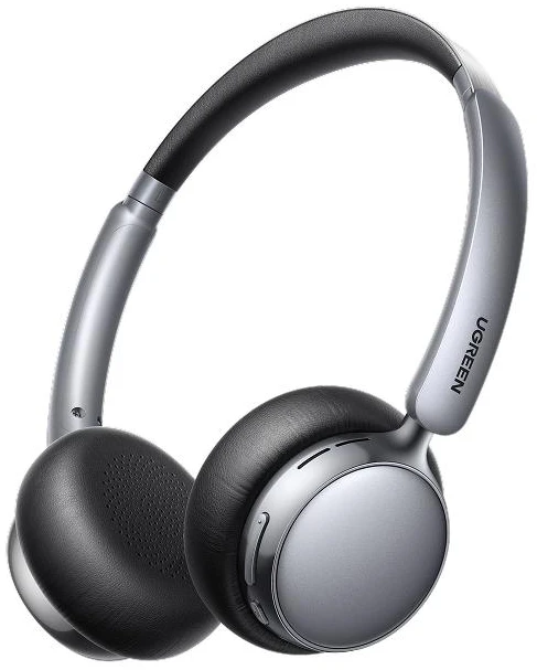 Навушники накладні бездротові UGREEN HP207 Studio Plus Active Noise Cancelling Matte Black (75630)