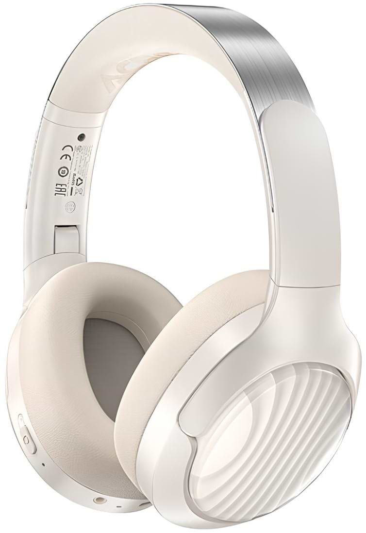 Навушники повнорозмірні бездротові AceFast H5 ANC Milky white (6974316284284) - Фото 1