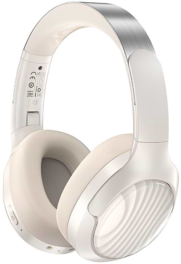 Фото - Наушники полноразмерные беспроводные AceFast H5 ANC Milky white (6974316284284)