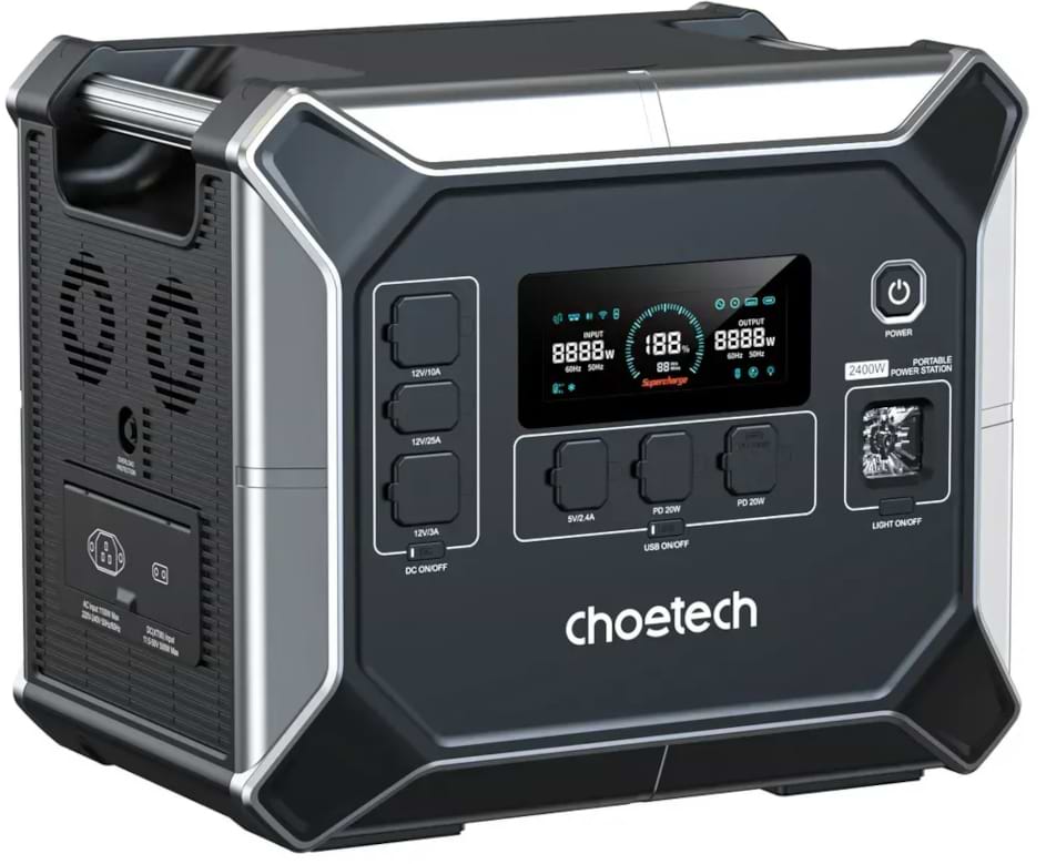 Зарядна станція універсальна Choetech 2400W (BS067)