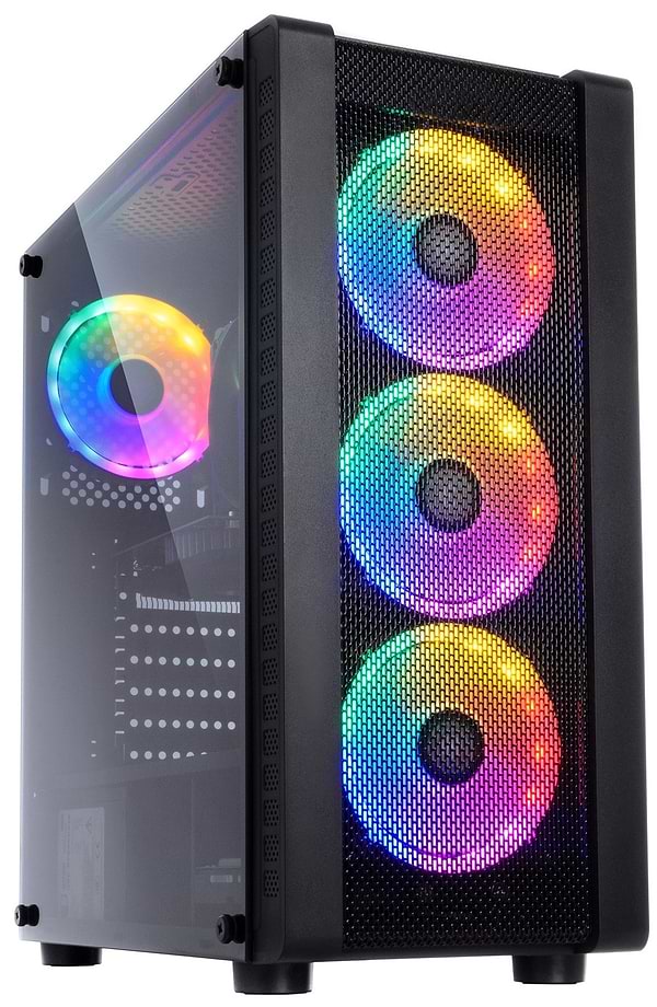Фото - Системный блок QUBE QB Ryzen 5 3600 GT 1030 2GB 161Win (Ryzen53600GT10302GB161Win)
