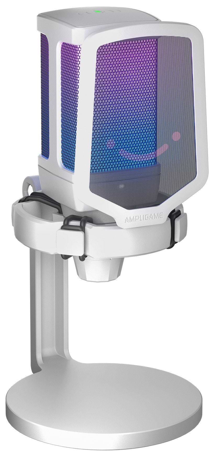 Микрофон для компьютера проводной Fifine Q6W USB White - Фото 1