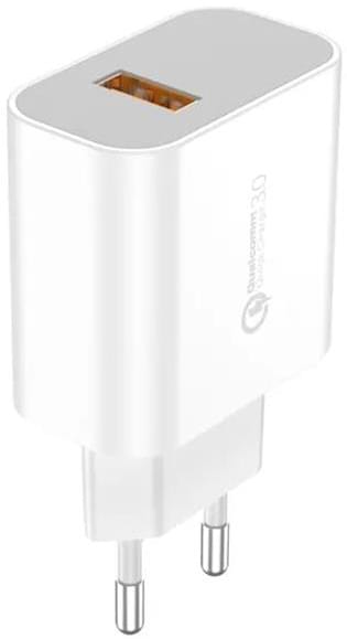 Фото - Сетевое зарядное устройство Foneng EU46 QC3.0 Charger 1USBх3A White (EU46-CH-TC) + кабель USB Type C