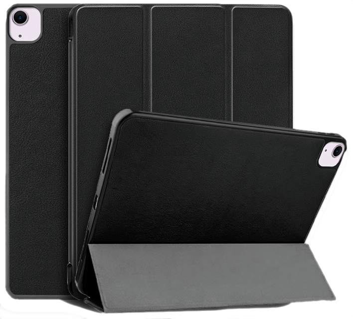 Чехол для планшета AIRON Premium SOFT for Apple iPad Air 13 2024 с защ. пленкой и салфеткой Black (4822352781130)